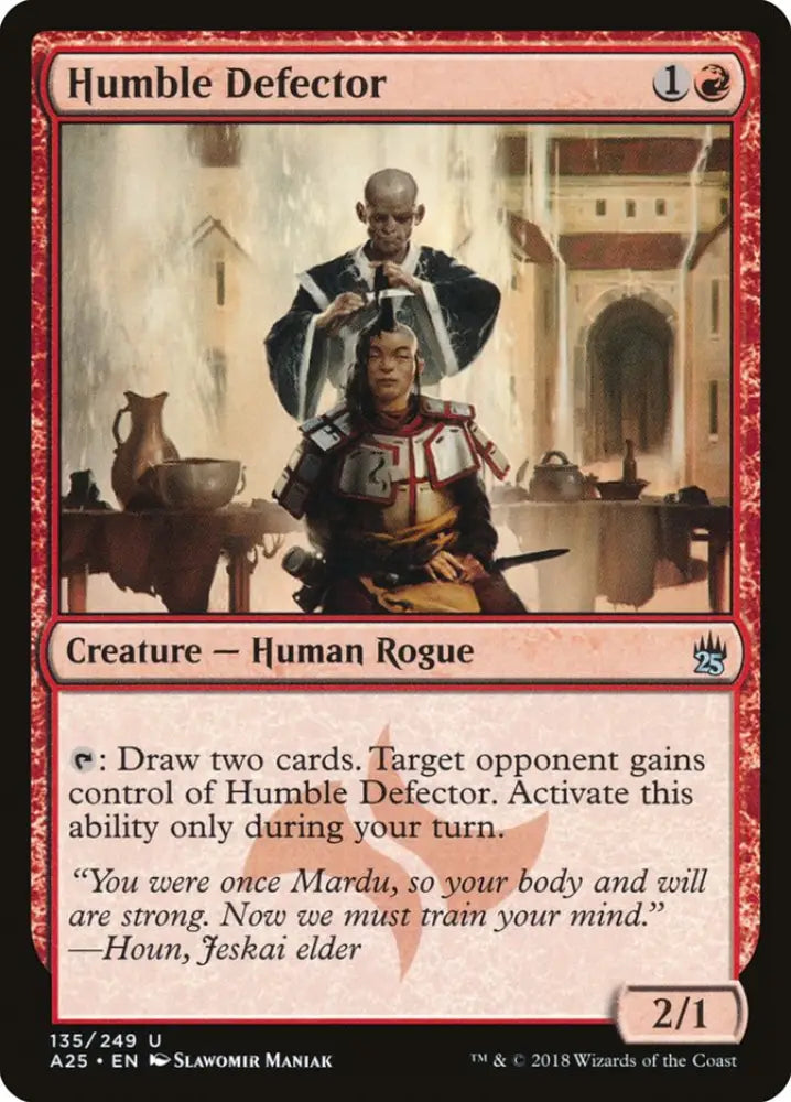Humble Defector [Masters 25] - MTG Single