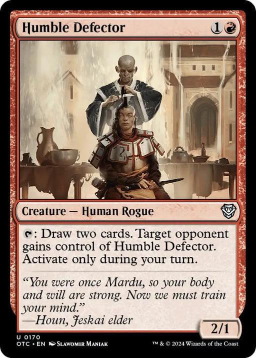 Humble Defector [Outlaws of Thunder Junction Commander] - MTG Single