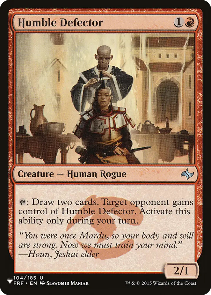 Humble Defector [The List] - MTG Single