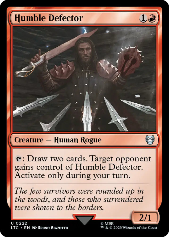 Humble Defector [The Lord of the Rings: Tales of Middle-Earth Commander] - MTG Single