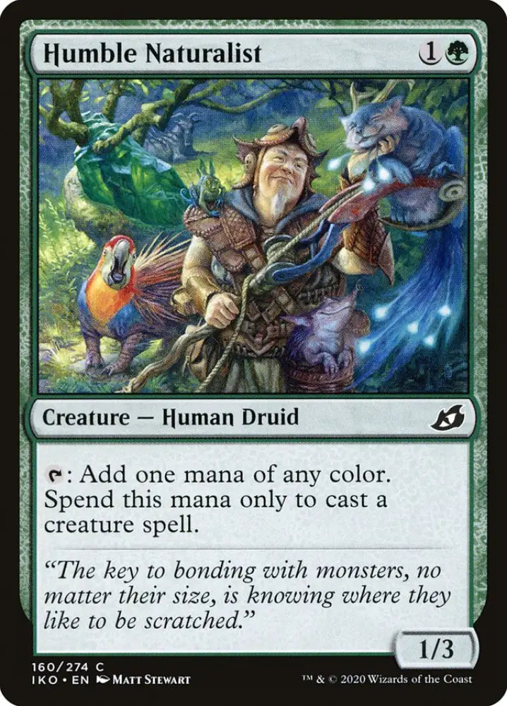 Humble Naturalist [Ikoria: Lair of Behemoths] - MTG Single