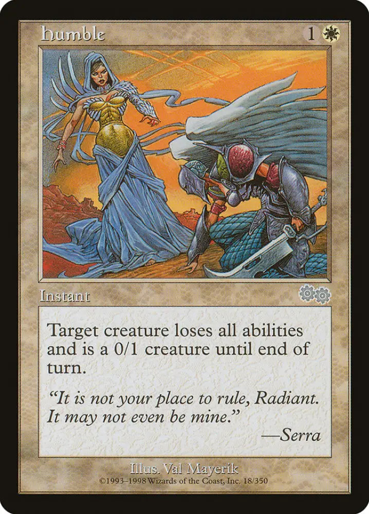 Humble [Urza’s Saga] - MTG Single