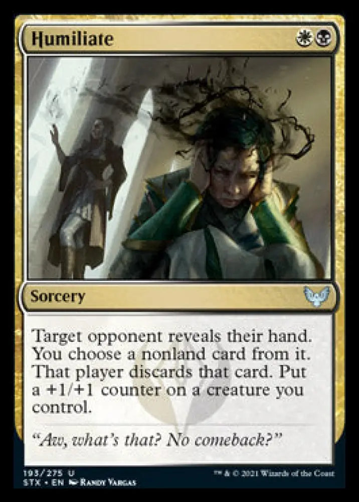 Humiliate [Strixhaven: School of Mages] - MTG Single