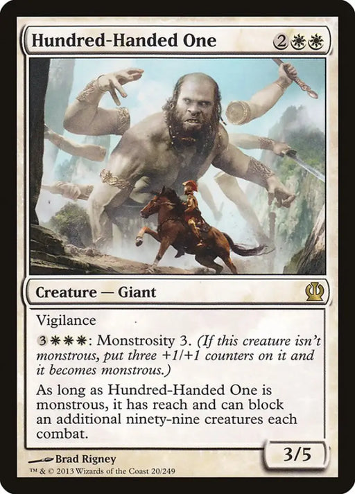 Hundred-Handed One [Theros] - MTG Single