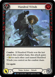 Hundred Winds (Red) [Everfest] 1st Edition Rainbow Foil - Flesh And Blood Single