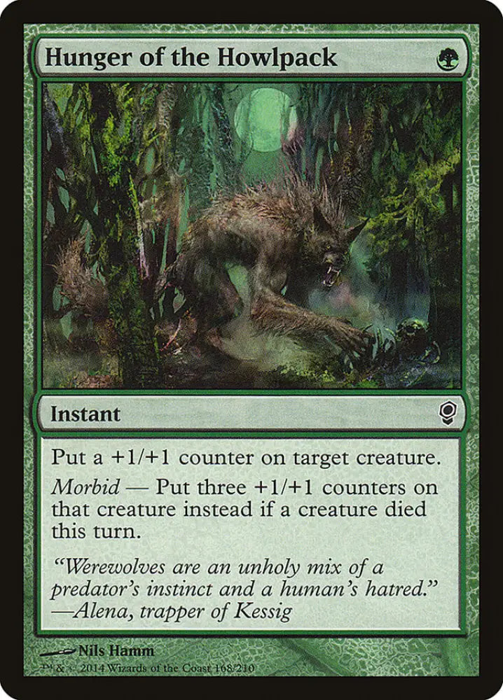 Hunger of the Howlpack [Conspiracy] - MTG Single