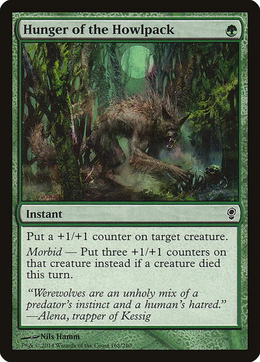 Hunger of the Howlpack [Conspiracy] - MTG Single