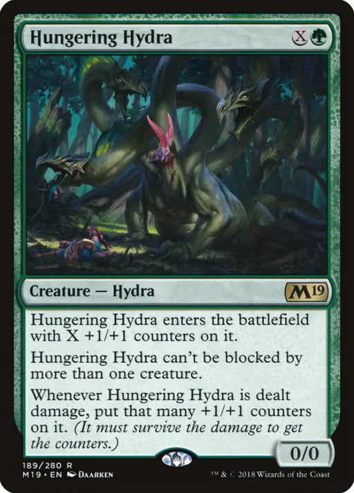 Hungering Hydra [Core Set 2019] - MTG Single