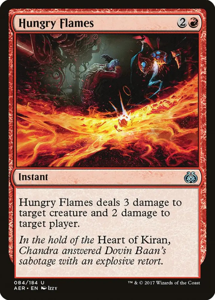 Hungry Flames [Aether Revolt] - MTG Single