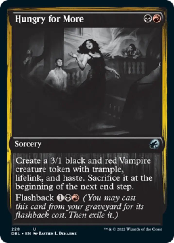 Hungry for More [Innistrad: Double Feature] - MTG Single