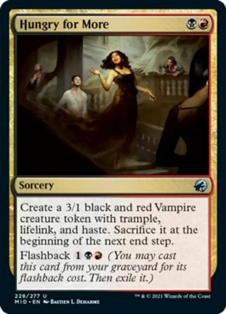 Hungry for More [Innistrad: Midnight Hunt] - MTG Single