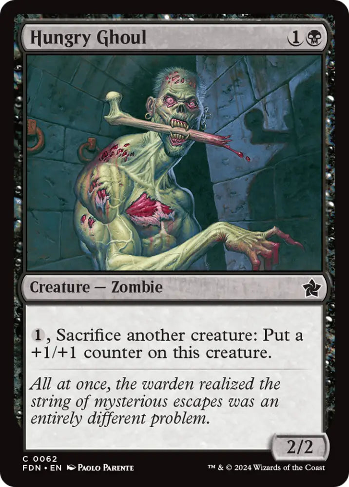 Hungry Ghoul [Foundations] - MTG Single