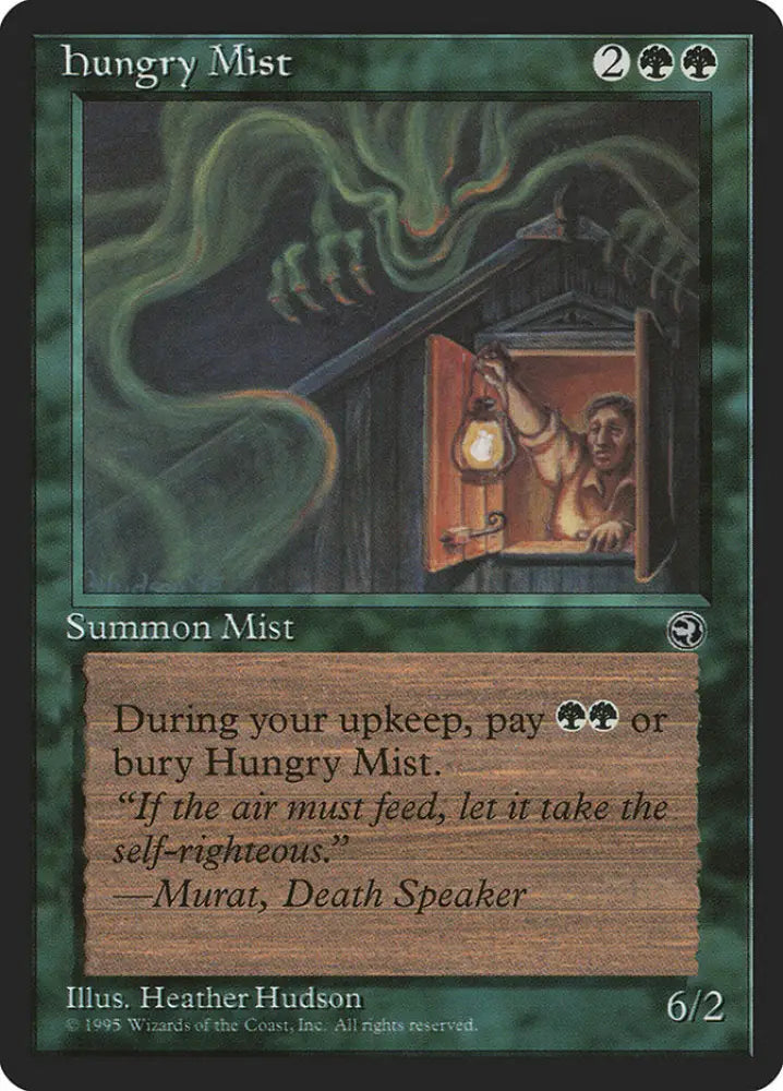 Hungry Mist (Murat Flavor Text) [Homelands] - MTG Single