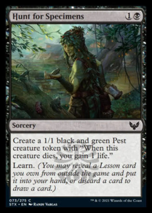Hunt for Specimens [Strixhaven: School of Mages] - MTG Single
