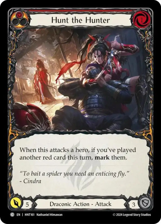 Hunt the Hunter [The Hunted] Rainbow Foil - Flesh And Blood Single