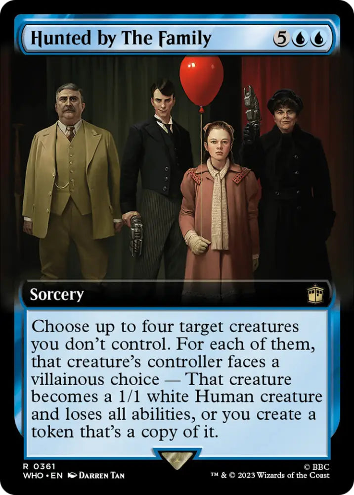 Hunted by The Family (Extended Art) [Doctor Who] - MTG Single