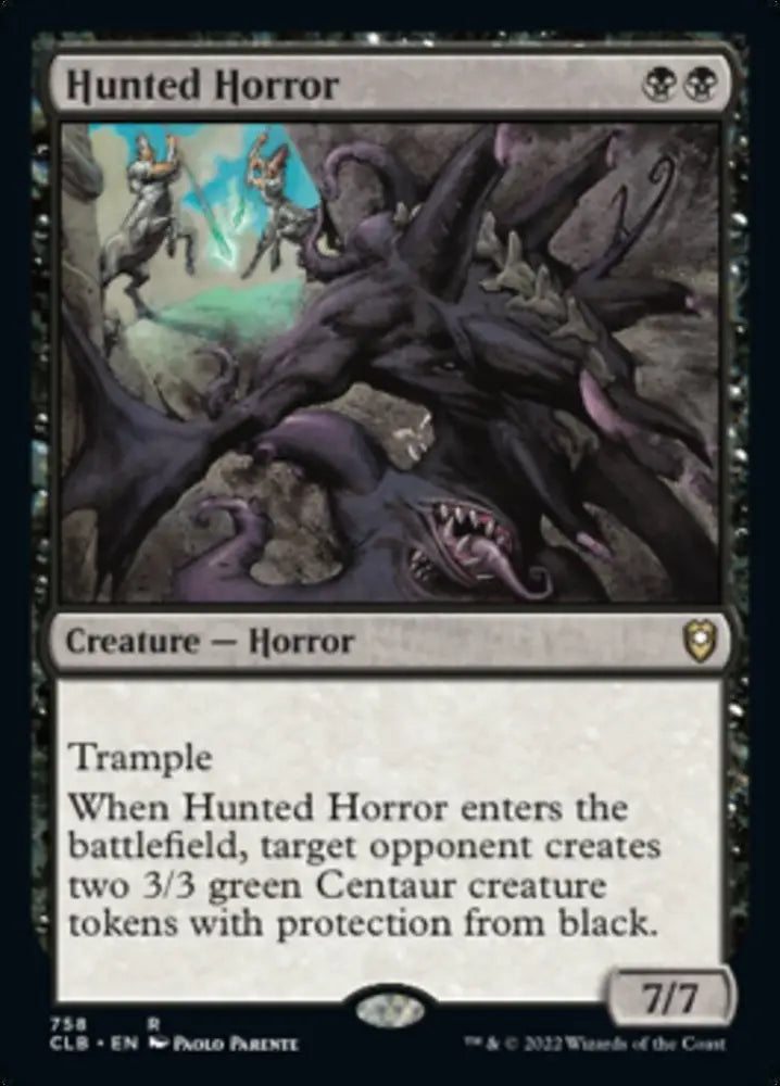 Hunted Horror [Commander Legends: Battle for Baldur’s Gate] - MTG Single