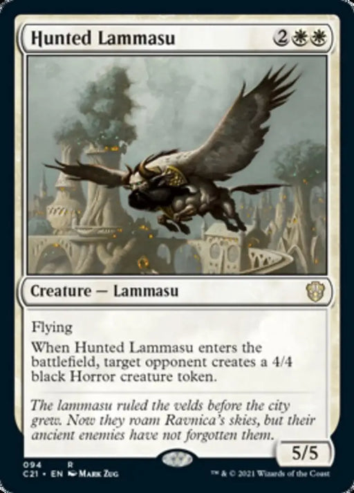 Hunted Lammasu [Commander 2021] - MTG Single