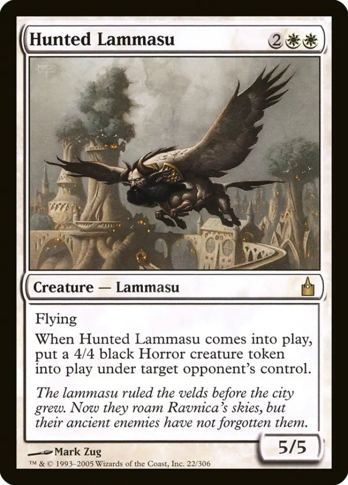 Hunted Lammasu [Ravnica: City of Guilds] - MTG Single