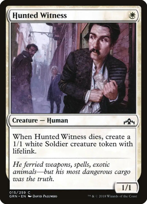 Hunted Witness [Guilds of Ravnica] - MTG Single