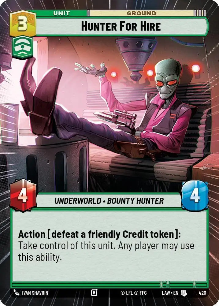 Hunter for Hire (Hyperspace) (420) [A Lawless Time]