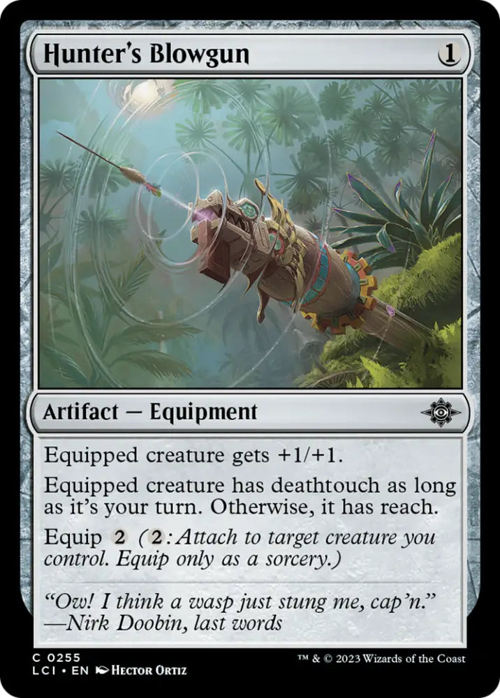 Hunter’s Blowgun [The Lost Caverns of Ixalan] - MTG Single