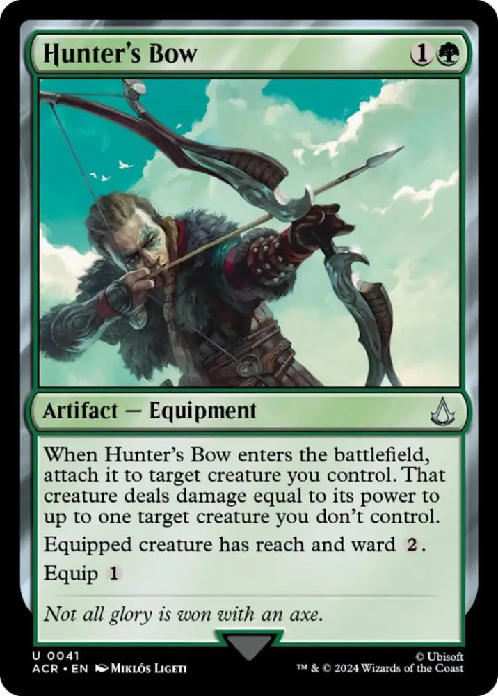 Hunter’s Bow [Assassin’s Creed] - MTG Single