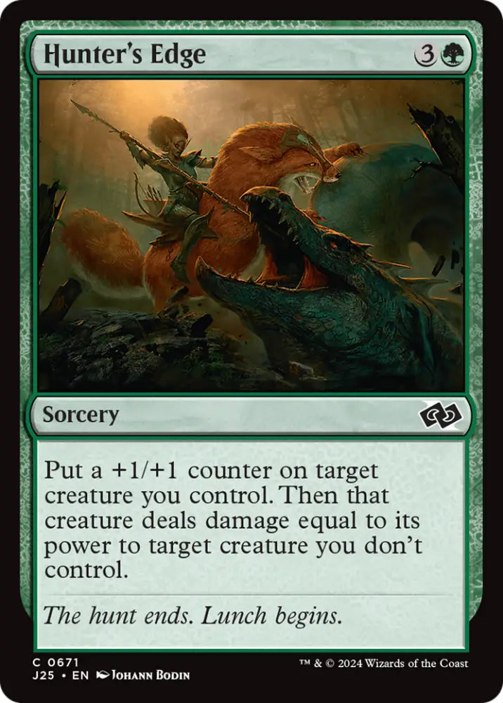Hunter’s Edge [Foundations Jumpstart] - MTG Single