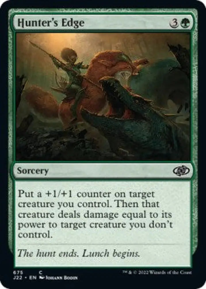Hunter’s Edge [Jumpstart 2022] - MTG Single