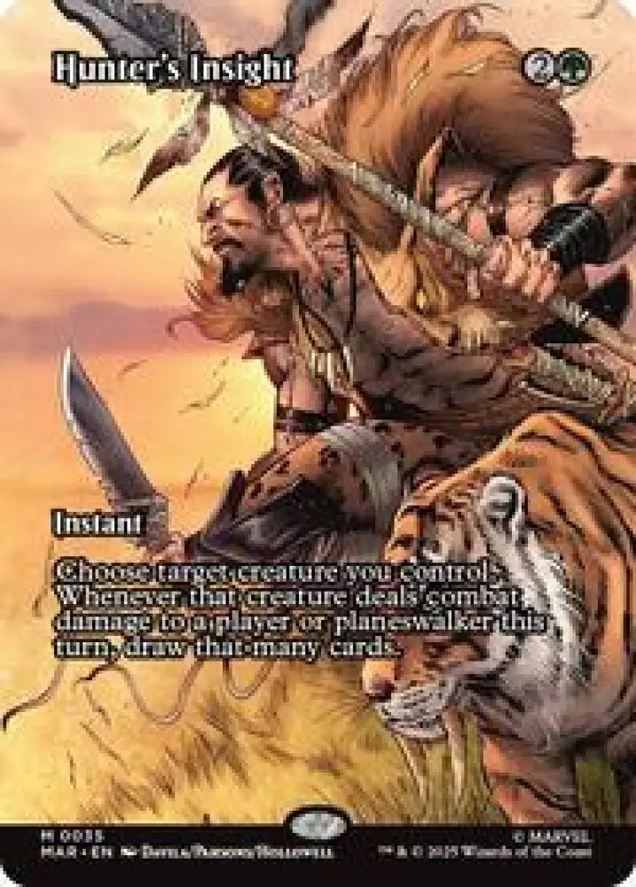 Hunter's Insight (Borderless) (35) [Marvel Eternal-Legal]