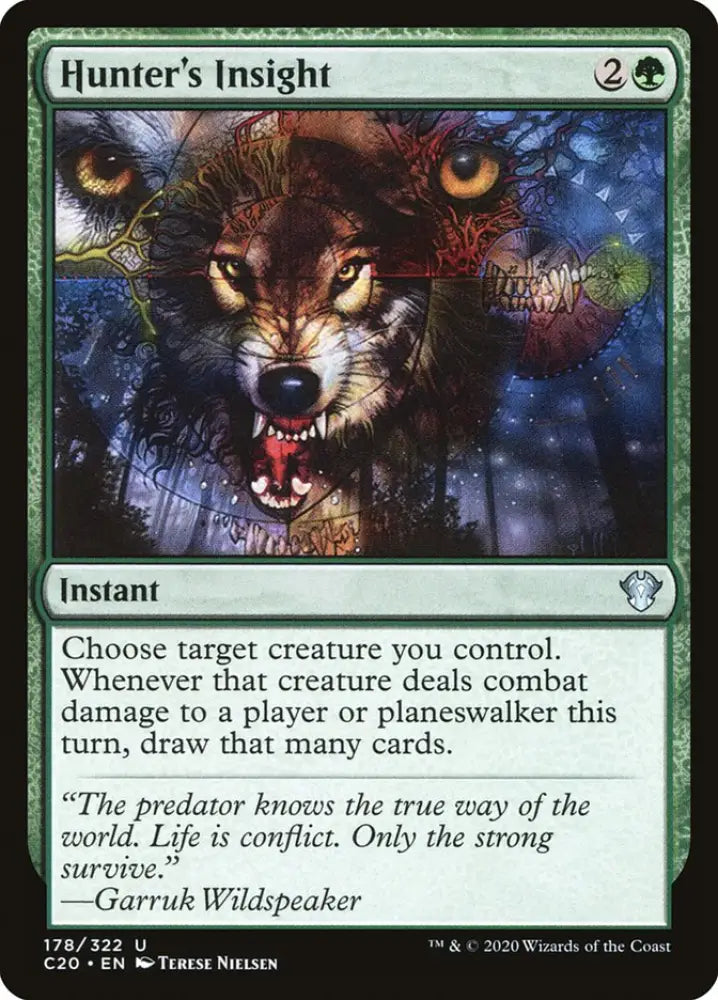 Hunter’s Insight [Commander 2020] - MTG Single