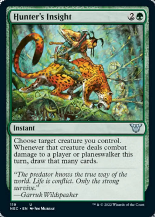 Hunter’s Insight [Kamigawa: Neon Dynasty Commander] - MTG Single