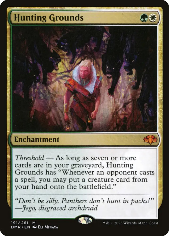 Hunting Grounds [Dominaria Remastered] - MTG Single