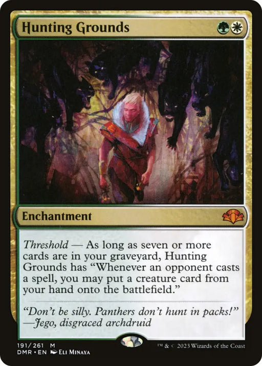 Hunting Grounds [Dominaria Remastered] - MTG Single