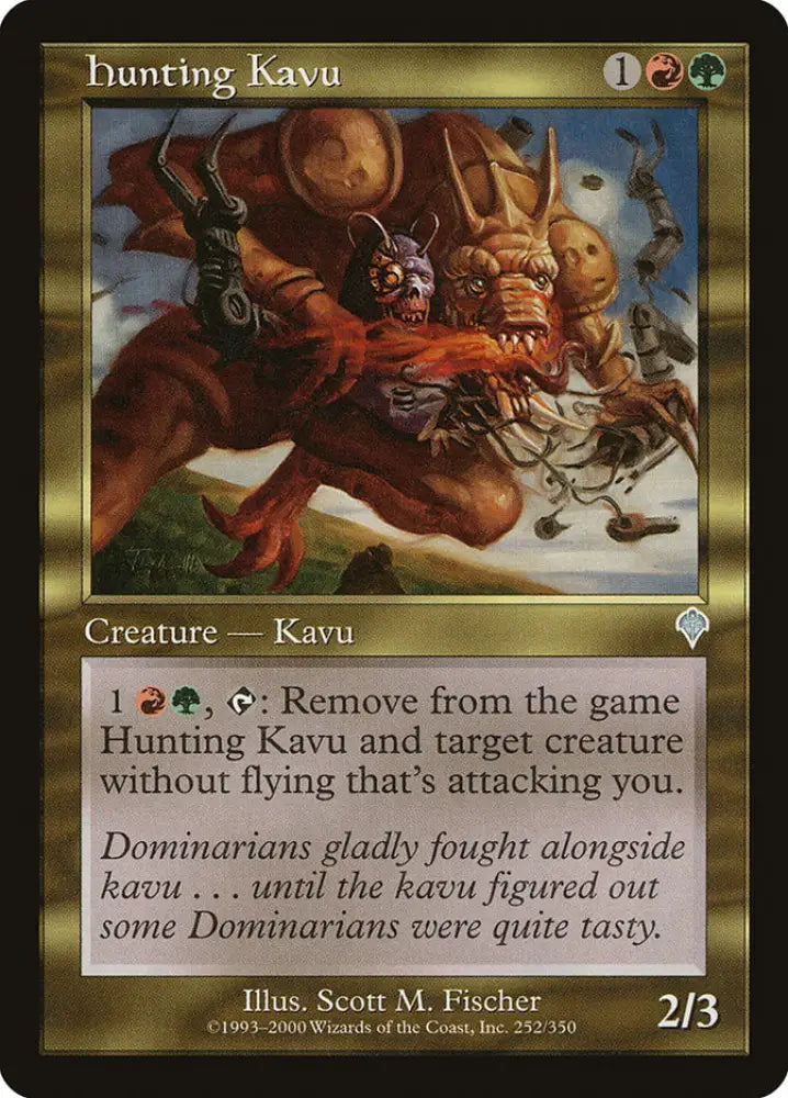 Hunting Kavu [Invasion] - MTG Single