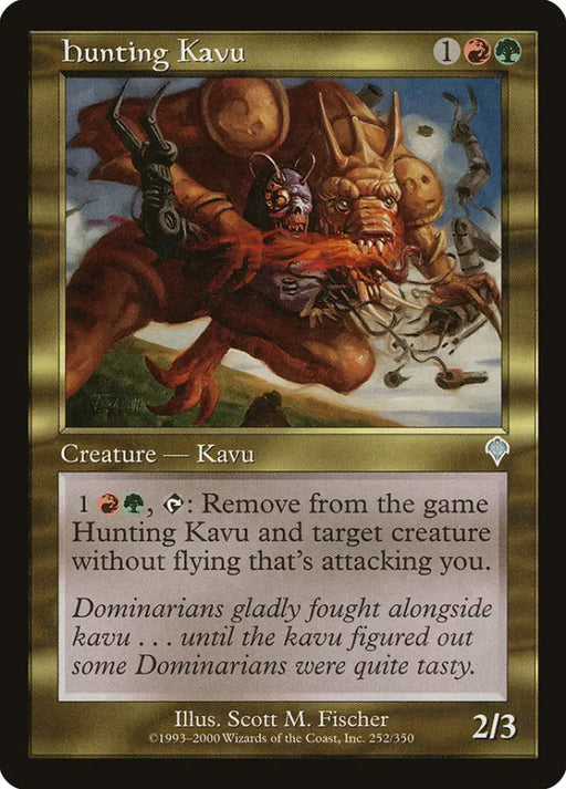 Hunting Kavu [Invasion] - MTG Single