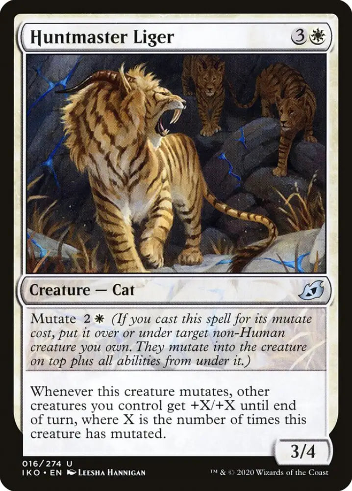 Huntmaster Liger [Ikoria: Lair of Behemoths] - MTG Single