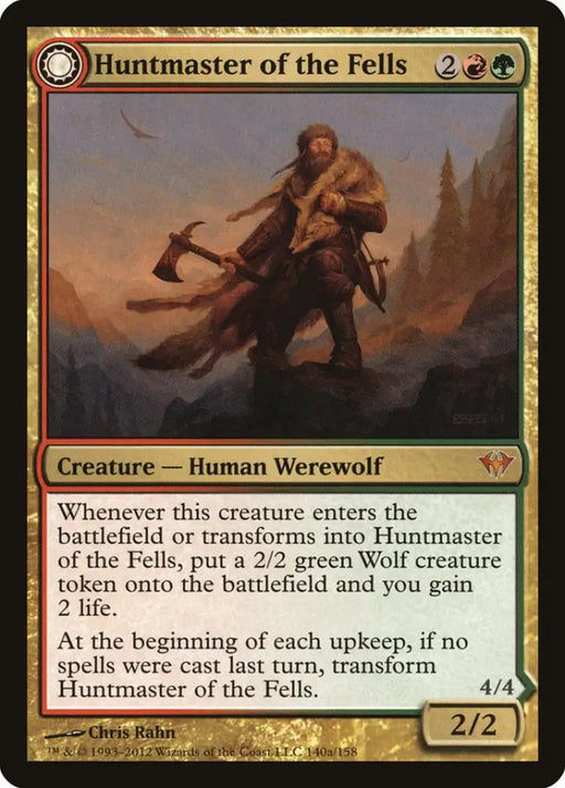 Huntmaster of the Fells // Ravager of the Fells [Dark Ascension] - MTG Single