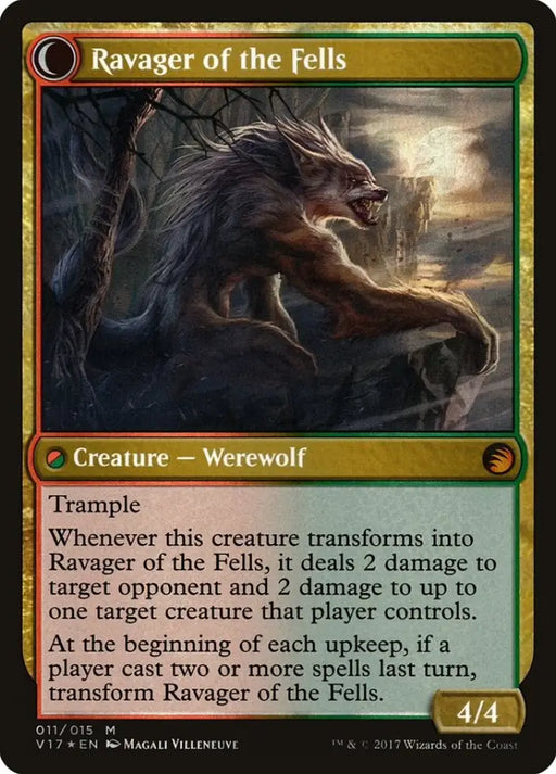 Huntmaster of the Fells // Ravager of the Fells [From the Vault: Transform] - MTG Single
