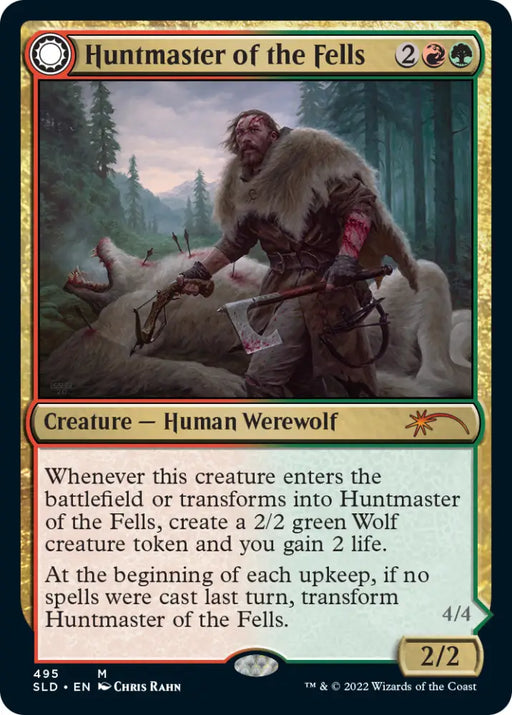Huntmaster of the Fells // Ravager of the Fells [Secret Lair Drop Series] - MTG Single
