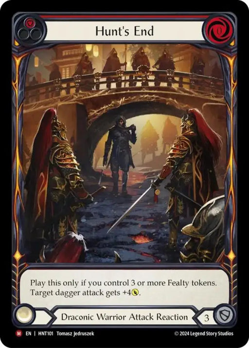 Hunt’s End (Extended Art) [The Hunted] Rainbow Foil - Flesh And Blood Single