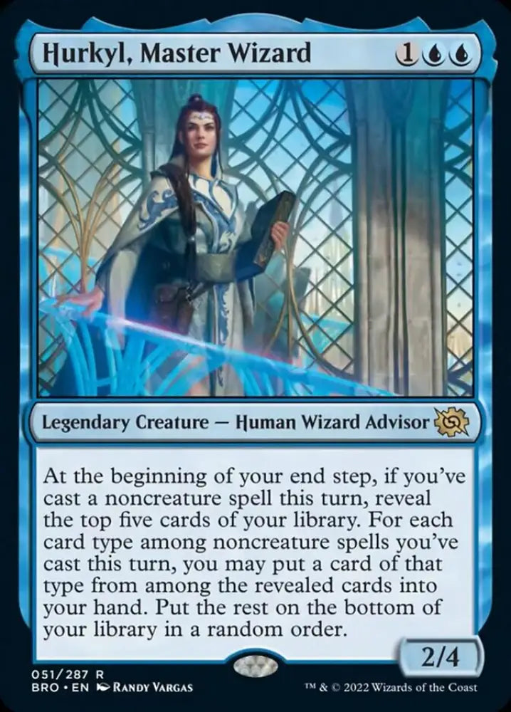 Hurkyl Master Wizard [The Brothers’ War] - MTG Single