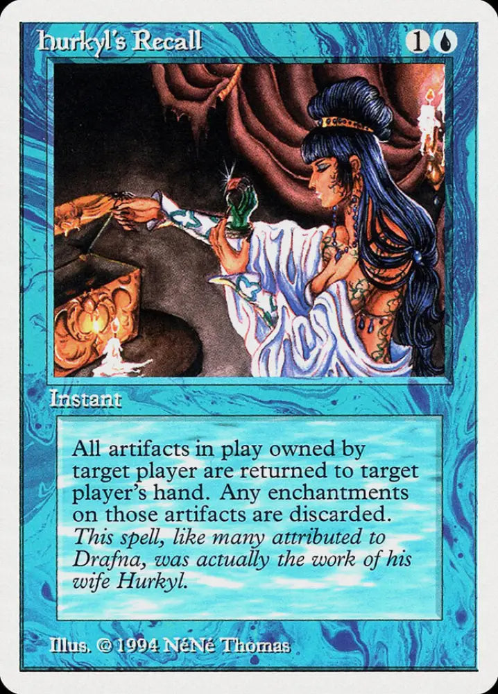 Hurkyl’s Recall [Summer Magic / Edgar] - MTG Single