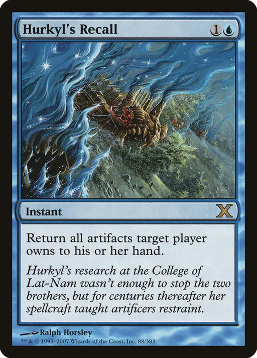 Hurkyl’s Recall [Tenth Edition] - MTG Single