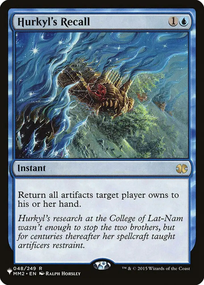 Hurkyl’s Recall [The List] - MTG Single