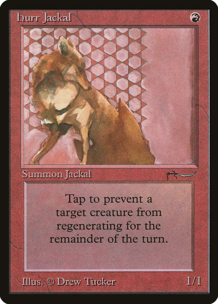 Hurr Jackal [Arabian Nights] - MTG Single