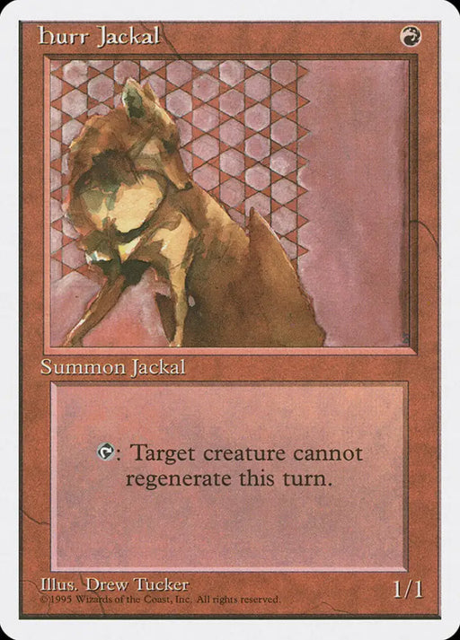 Hurr Jackal [Fourth Edition] - MTG Single