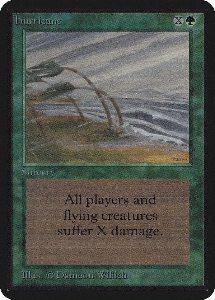 Hurricane [Alpha Edition] - MTG Single