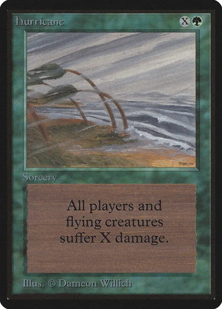 Hurricane [Beta Edition] - MTG Single