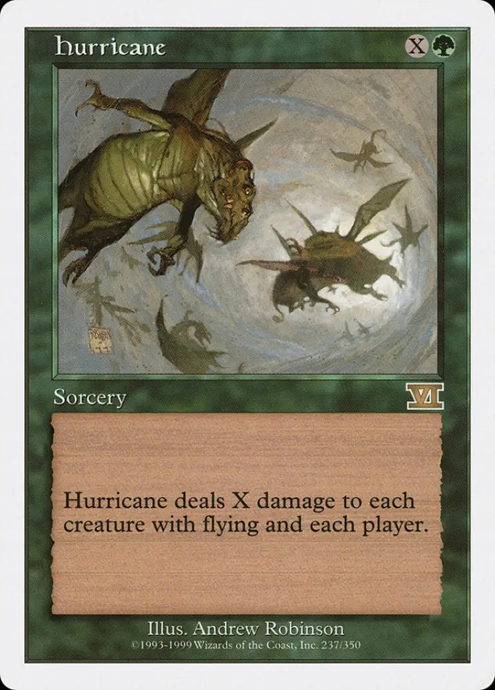 Hurricane [Classic Sixth Edition] - MTG Single
